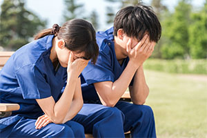 スタッフによる店内清掃のイメージ