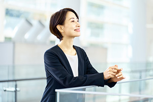 笑顔のスタッフのイメージ