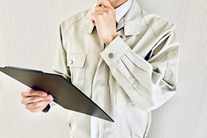 スタッフによる店内清掃のイメージ