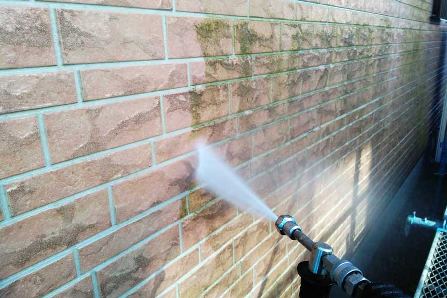 外壁高圧洗浄のイメージ