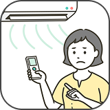 エアコンをつけるたびにイヤなにおいが出る