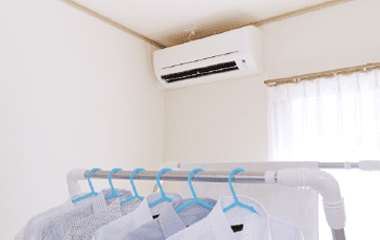 エアコンのある室内